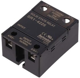 SR1-4225, Реле: полупроводниковое, Uупр: 90-240ВAC, 25А, 24-240ВAC, винтами SR1-4225, Реле: полупроводниковое, Uупр: 90-240ВAC, 25А, 24-240ВAC, винтами