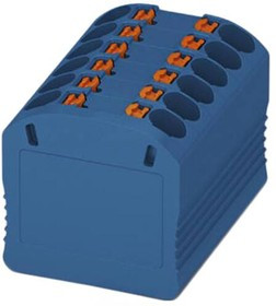 3002763, DIN Rail Terminal Blocks PTFIX 12X1,5 BU