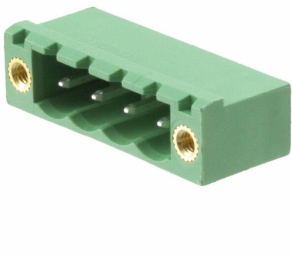 1776715, Pluggable Terminal Blocks 4 Pos 5mm pitch Through Hole Header