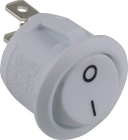 R13112AAAB, SPST, On-Off Rocker Switch Panel Mount