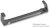 3448-8D15A, Strain Relief Clip For Use With 8300 Series 3448-8D15A, Strain Relief Clip For Use With 8300 Series