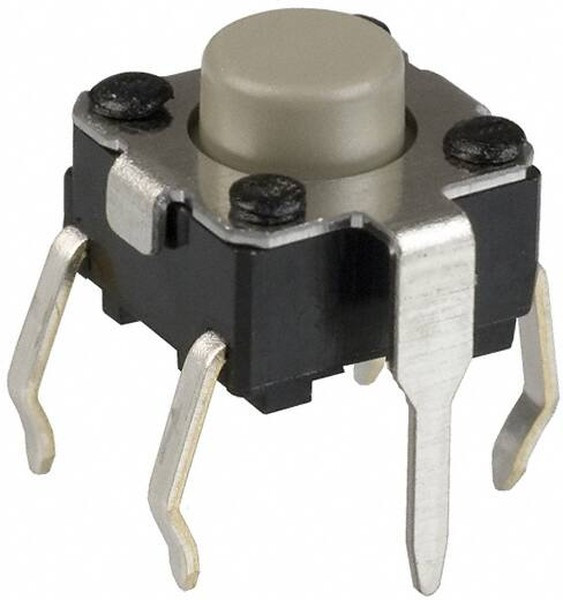 B3F-1122, Микропереключатель TACT, SPST-NO, Пол: 2, 0,05A/24ВDC, THT, нет