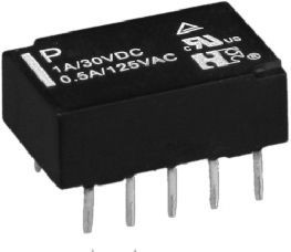 Реле 12В, PL-12, 2A 30V/0,5A 125V Реле 12В, PL-12, 2A 30V/0,5A 125V