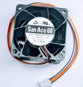 Вентилятор Sanyo Denki San Ace 109P0424H3D19 DC 24V 0,09A 40x40x20