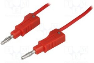 PJ2112-150-R, Измерительный провод, 70ВDC, 33ВAC, 20А, с осевым гнездом 4мм PJ2112-150-R, Измерительный провод, 70ВDC, 33ВAC, 20А, с осевым гнездом 4мм
