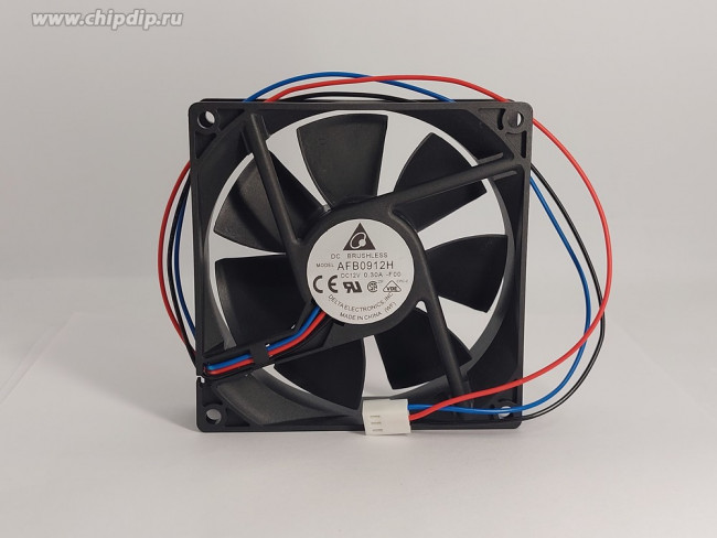 Вентилятор Delta Electronics AFB0912H -F00 DC 12V 0.30A 92x25 3pin