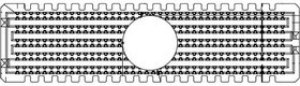 ASP-134487-01, PCB Socket ASP-134487-01, PCB Socket