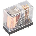 G2R112DC, Реле электромагнитное, промежуточное, Uобмотки 12ВDC, SPDT, 10A/250ВAC