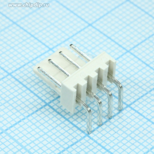 WF-4R (DS1070-4 MR), Вилка на плату 2.54мм угловая 4pin