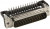 09653227801, Разъем D Sub, угловой, Standard, Штекер, 25 контакт(-ов), DB, Пайка