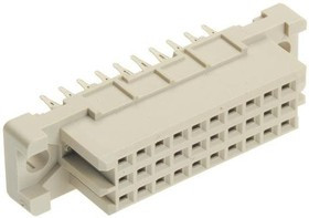 09252306850, DIN 41612 Connectors 30P Fmle 3C Press-In Solder 09252306850, DIN 41612 Connectors 30P Fmle 3C Press-In Solder