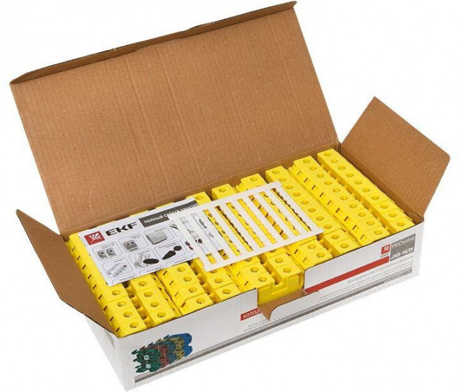 plc-jxb-16/35y, Колодка клеммная JXB-16/35 желтая