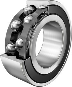 3201-BB-2RSR-TVH Double Row Angular Contact Ball Bearing- Both Sides Sealed 12mm I.D, 32mm O.D