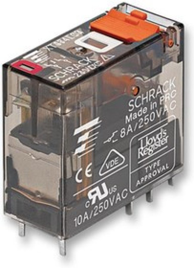 XT424024, RELAY, DPDT, 240VAC, 8A