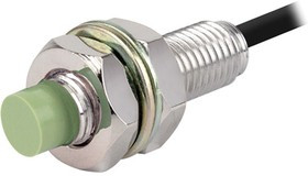 PR08-2DN Индуктивный трёхпроводный датчик в стандартном корпусе 30мм с индикатором и кабелем 2м, M8x1, NPN НО, зона срабатывания 2мм