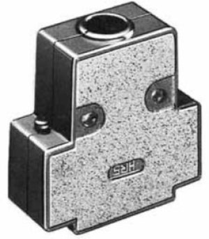 HDA-CTH(10), CTH Series ABS D Sub Backshell, 15 Way HDA-CTH(10), CTH Series ABS D Sub Backshell, 15 Way