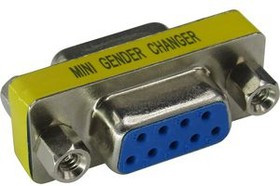 RND 205-00849, D-Sub Gender Changer, D-Sub 9-Pin Socket / D-Sub 9-Pin Socket