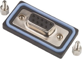 SDB-09PFFS-SL8001, SDB 9 Way Panel Mount D-sub Connector Socket SDB-09PFFS-SL8001, SDB 9 Way Panel Mount D-sub Connector Socket