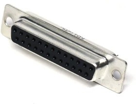 K85X-BD-25S, D-Sub Standard Connectors D25 F VERT FRMD