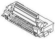 52892-0896, FFC &amp; FPC Connectors 0.5 FFC/FPC ZIF Hsg Assy 8Ckt EmbsTpPkg