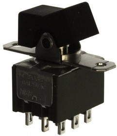 M2032TNW01-DA, Rocker Switches 3PDT On-None-On