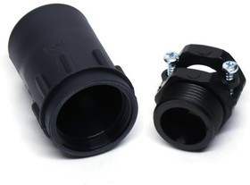 09 0631 320 04, Circular Connector, M12, Plug, Straight, Poles - 4, Assembled with Wires, Panel Mount