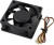 Exegate EX283370RUS Вентилятор ExeGate ExtraSilent ES06025S3P, 60x60x25 мм, подшипник скольжения, 3pin, 2500RPM, 22dBA Exegate EX283370RUS Вентилятор ExeGate ExtraSilent ES06025S3P, 60x60x25 мм, подшипник скольжения, 3pin, 2500RPM, 22dBA