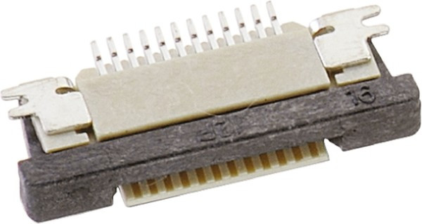 68711614022, FFC &amp; FPC Connectors WR-FPC 0.5mm SMT ZIF 16Pin Hrztl Top Cont