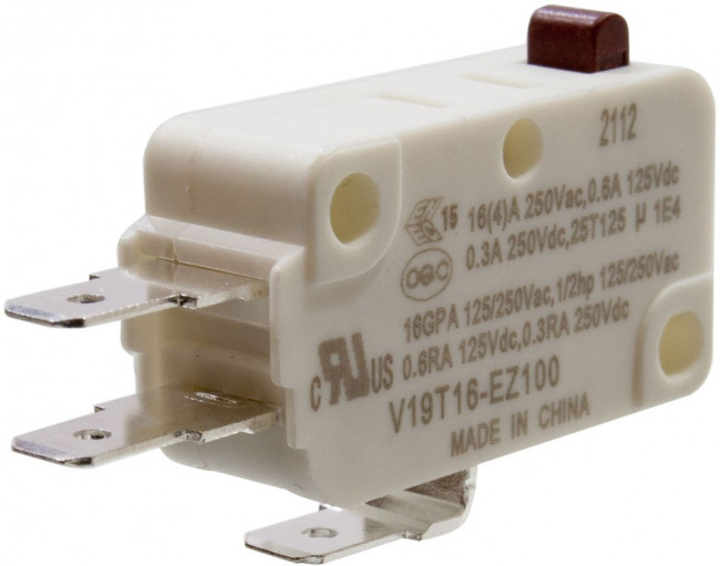 V19T16-EZ100, Микропереключатель SPDT 250В 16А