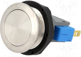 1241.6621.1130000, Переключатель: антивандальный, Пол: 2, SPDT, 10A/250ВAC, IP67