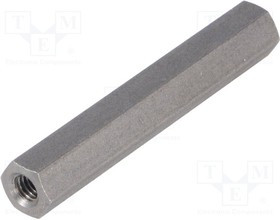 TFF-M4X45/DR146, Дистанцирующая стойка с резьбой, 45мм, Внутр.резьба: M4