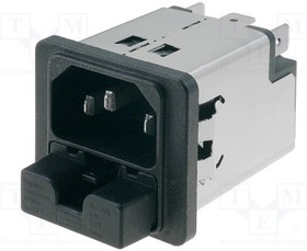 5220.0243.1, AC Power Entry Modules 5220 PWR ENTRY MODUL W. FILTER 2A