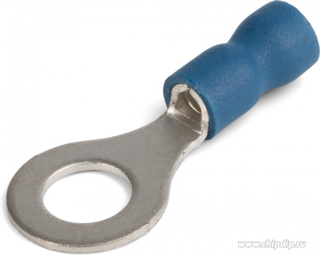 47479, Наконечник кабельный кольцевой изолированный НКИ 2.5-6 серия ПРОФИ (КВТ)