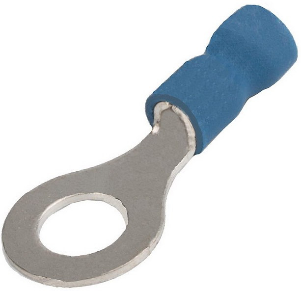 47479, Наконечник кабельный кольцевой изолированный НКИ 2.5-6 серия ПРОФИ (КВТ)