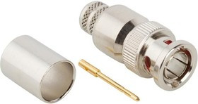 112576, RF Connectors / Coaxial Connectors BNC ST CRIMP PLUG RG 11 75 OHM
