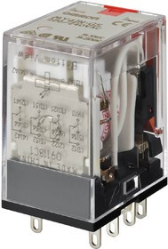 MY4N 220/240AC [S], Реле 4 переключ. 220/240VAC, 3A/220VAC 4PDT