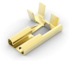 180464-1, Terminals FLAG 6.35 x 0.81 mm