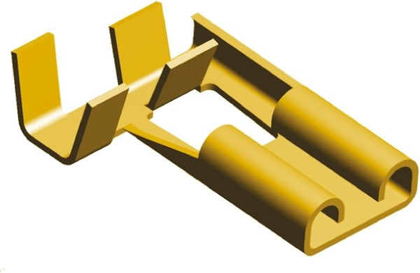 180464-1, Terminals FLAG 6.35 x 0.81 mm