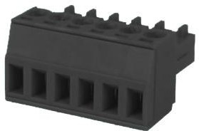 TJ0631030000G, TERMINAL BLOCK, PLUGGABLE, 6POS, 16AWG