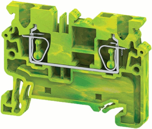 289759, Клемма заземляющая пружинная OptiClip CXG-2,5-PE-(0,2-2,5)