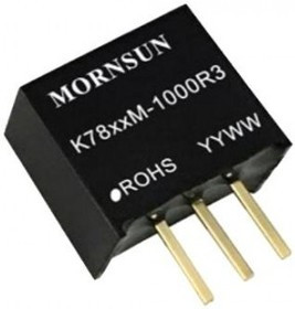 K7805M-1000R3, DC/DC преобразователь, 5Вт, вход 8-36В, выход 5В/1000мА