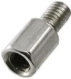 PCHSN- 6 (Ni), Стойка для печатных плат, шестигр., латунь, М3, 6мм, никелированные