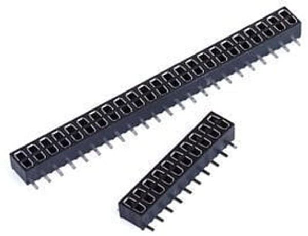 153240-2020-RB, Headers & Wire Housings 40P THRU BRD SOCKET W/LOCATING POSTS 153240-2020-RB, Headers & Wire Housings 40P THRU BRD SOCKET W/LOCATING POSTS