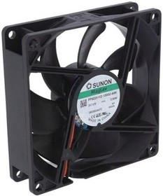 PF92251V2-1000U-A99, Вентилятор осевой; 12ВDC; 92x92x25мм; 118,8куб.м/ч; 43,7дБА; Vapo