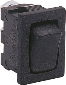 H8610VBAAA, Rocker Switches H8610VB T.BLACK