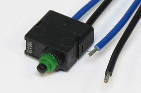 Микропереключатель , размер 15x 6.4 x14, 2А, переключение OFF(ON), размер концевика H6, КВП303-130EC15