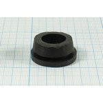Изоляционная втулка проходная 9,0x28,0x12конус, материал резина, черный