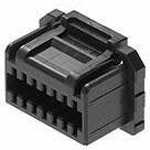 505432-1801, Headers &amp; Wire Housings Micro-Lock Plus HSG DR 18CKT W/POSLK BLK