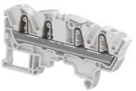 ZK4-4P, DIN Rail Terminal Blocks Aut SNK PI-Spring ZK4-4P, DIN Rail Terminal Blocks Aut SNK PI-Spring