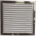 Решетка вентиляционная стальная, эмаль 300x300 коричневая 3030МЭ кор 87-918 Решетка вентиляционная стальная, эмаль 300x300 коричневая 3030МЭ кор 87-918